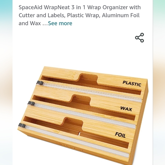 3 in 1 SpaceAide wrap organizer - Picture 1 of 3